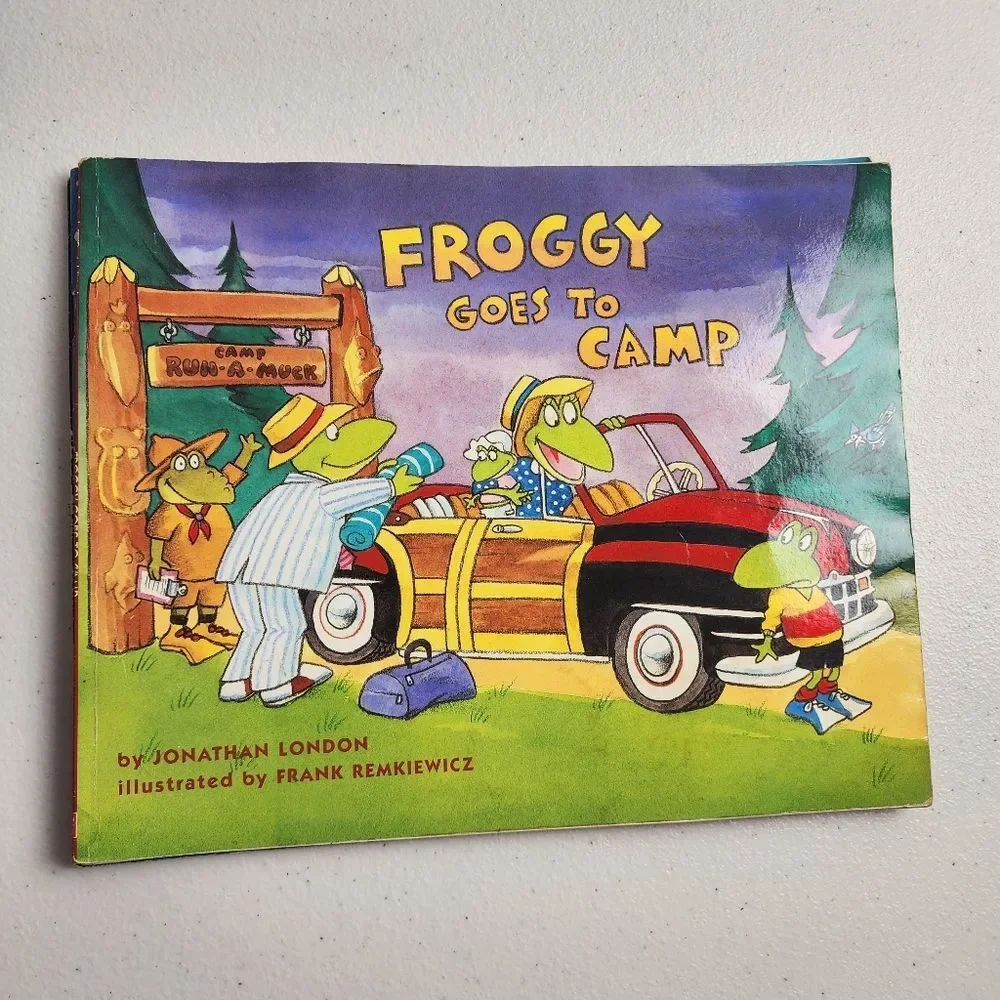Froggy Children’s Book Lot of 3 by Jonathan London Scholastic Paperbacks